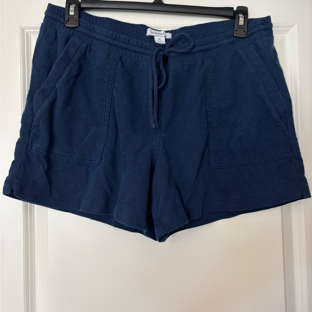 Liz Claiborne Dark Blue Athletic Shorts